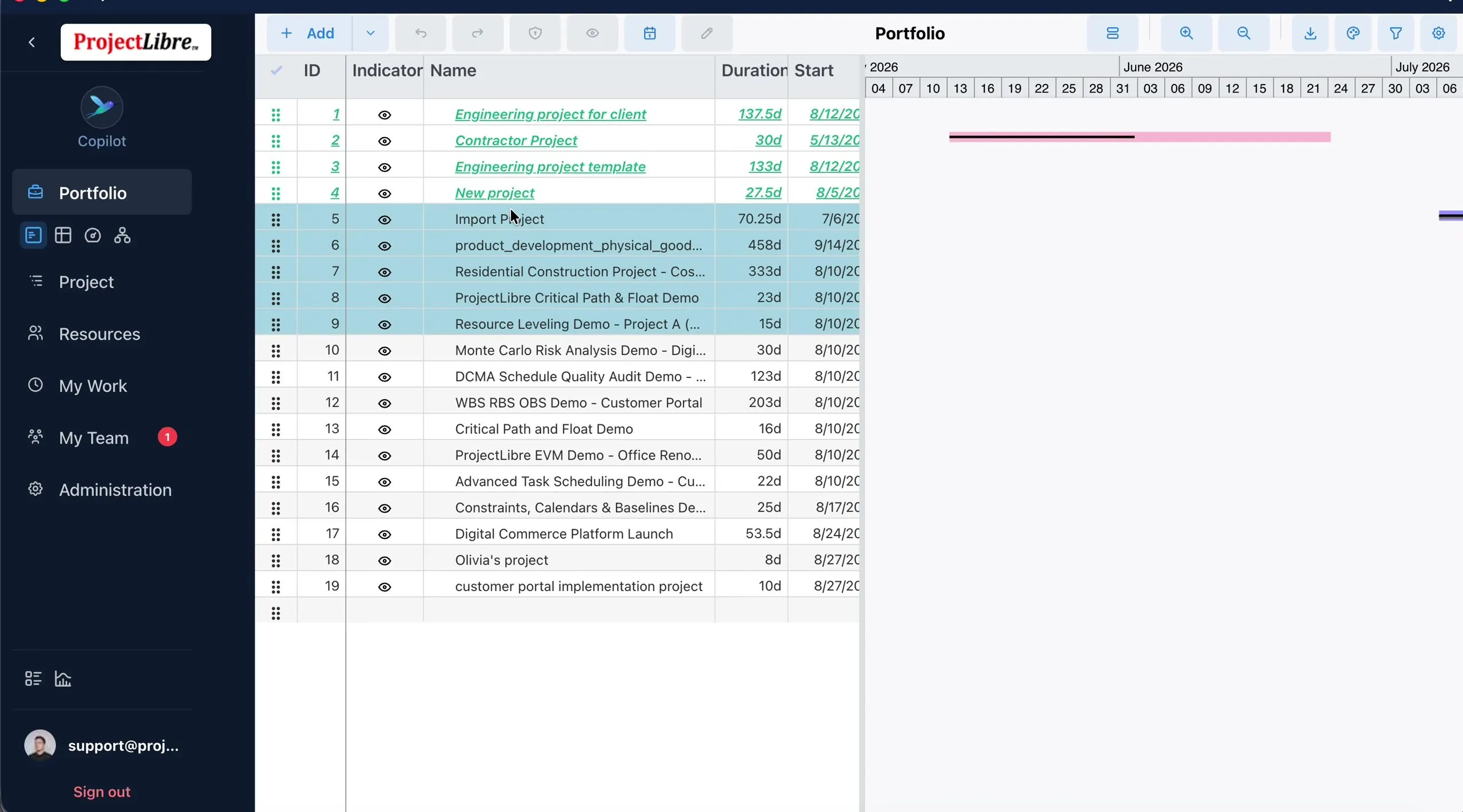 Closing Portfolio suite positioning