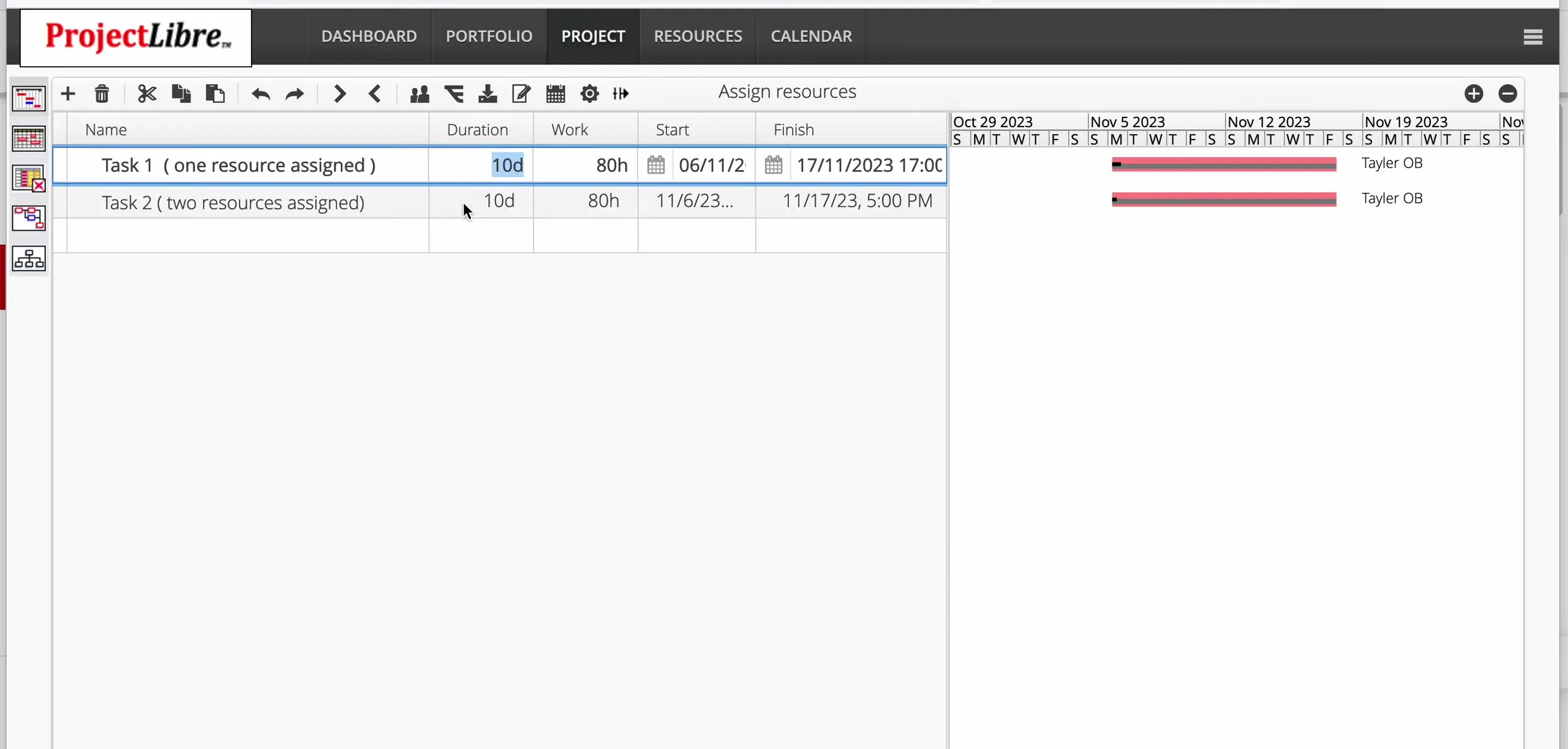 Task 2 restored to 10 days after unassigning Kai