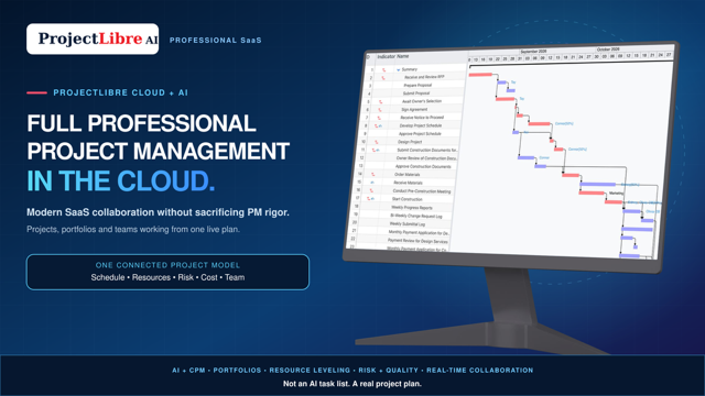 ProjectLibre Cloud AI: Revolutionizing Project Management with AI-Powered PM